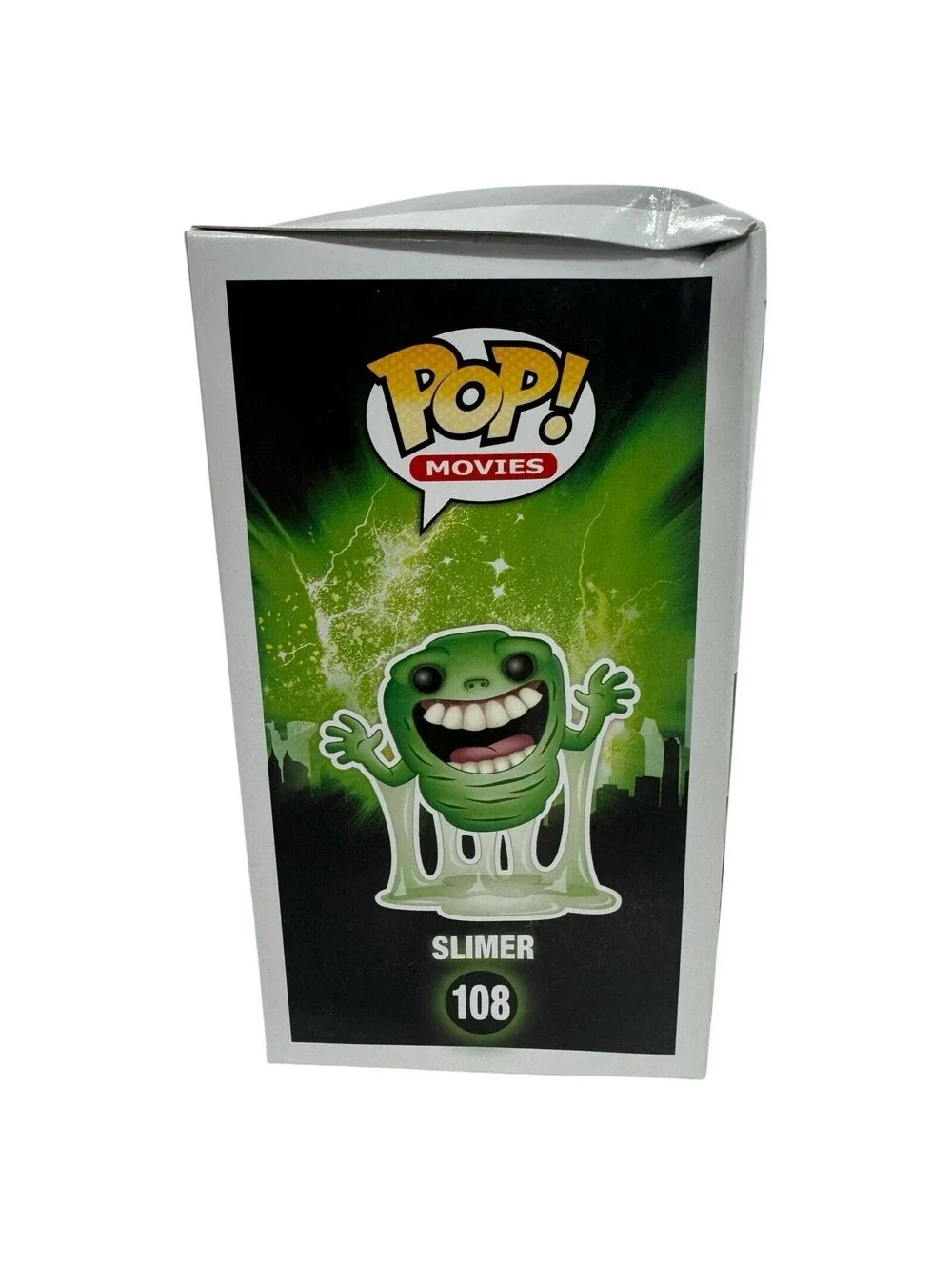 FUNKO POP! #108 SLIMER GHOSTBUSTERS - VINYL FIGURE BOBBLEHEAD BOX DAMAGE